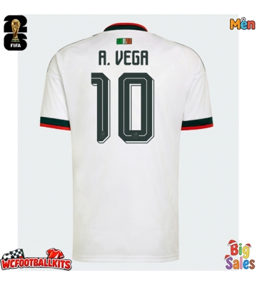 Mexico Alexis Vega #10 Replica Away Stadium Shirt World Cup 2026 Short Sleeve